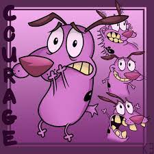 Courage Cartoon Cartoon Pics Dog Tattoo