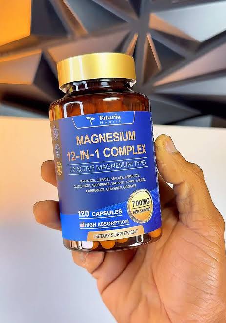 Totaria 12-in-1 Magnesium Complex 700mg | Magnesio Glicinato, Citrato,  Malato y más | Soporte Muscular y Bienestar Diario | Cápsulas Veganas  #magnesium #supplements #vitamins #tiktokshopstockup ...