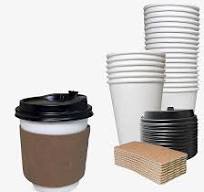 EcoQuality 1000 Pack - 12 oz Disposable White Paper Coffee Cups with Black  Dome Lids and Protective Corrugated Cup Sleeves - Perfect Disposable Travel  ...