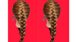 Beautiful French Braid Hairstyle For Girls | Sagar Veni Hairstyle | French  Braid - YouTube