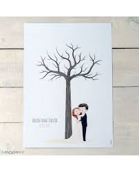 Hecho de lienzo resistente al agua, resistente y duradero, mantenga su dulce memoria durante mucho tiempo. Lamina Arbol Huellas Con Novios Arbol De Huellas Boda Imprimibles Para Boda Arbol Huellas