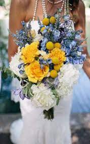 Unique centerpieces · low prices guaranteed · perfect bridal bouquets Wedding Blue Yellow Navy 27 Trendy Ideas Blue Wedding Flowers Red Bouquet Wedding Purple Wedding Bouquets