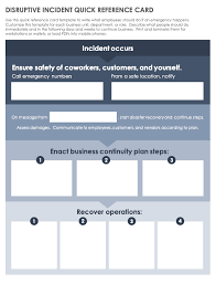 Here's how to create one that gives your business the best chance of surviving such an event. How To Write A Business Continuity Plan Smartsheet