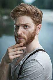 Via Proletairechic Wavy Hair Men Red Hair Men Ginger Hair Men