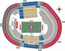 49ers Stadium Seating Map