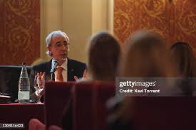 Ricardo Mateos Sáinz de Medrano presents his latest book 'Alfonso y... News  Photo