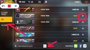 50 players jump from a plane with a parachute. Free Fire Id Search Online How To Find Players Via Id