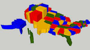 Us Elevation Map Interactive Us Elevation Map 3d Warehouse