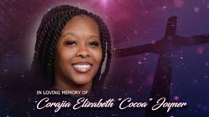 Corajia Elizabeth "Cocoa" Joyner's Video Tribute Facebook Link:  https://fb.watch/k4mO2yEocK/