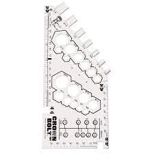 Everbilt 12 In Plastic Bolt Gauge 801004 The Home Depot Bolt Gauges Plastic Hanging
