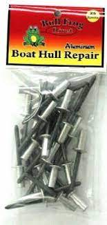 Traxstech Bfrr 25 Bull Frog Replacement Rivets 25 Rivets Rivets Aluminum Boat Repair