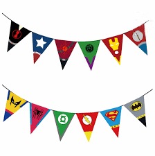 #baby #banner #blue #bottles #boy #bunting #diy #flags #garland #juegos para baby shower divertidos imprimir #shower #white. 1set Cute 3m Spiderman Banners Paper Bunting Baby Shower Flags Kids Birthday Party Favors Decoration Buy At The Price Of 2 29 In Aliexpress Com Imall Com