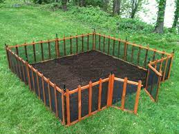 Diy Garden Fence Ideas Cheap Decoration Pallet Flower Beds Deer Beautiful Door Posts Rustic Plants Small Garden Fence Diy Garden Fence Garden Fencing