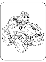 Paw patrol | nick jr. Ausmalbilder Mighty Pups Chase Chase From Paw Patrol 2 Coloring Page Paw Patrol Coloring Pages Paw Patrol Coloring Chase Paw Patrol Marshall Drives A Fire Engine
