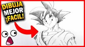 Como Dibujar A Goku Paso A Paso Facil How To Draw Goku Dragon Ball By Dibujos a lapiz faciles de hacer material escolar blog. como dibujar a goku paso a paso facil
