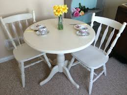 Cute Little Two Seater Table And Chairs Great For A Small Kitchen Diner Chair Backs Paint Small Table And Chairs Kitchen Table Settings 2 Seater Dining Table