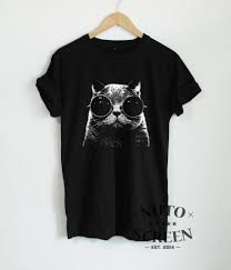 Bonaweite hairless cats sweatshirt turtleneck vest, breathable adorable cat wear shirt clothes, cat's pajamas jumpsuit for sphynx, cornish rex, devon rex, peterbald. Sunglasses Cat T Shirt Funny Hipster Cats Wearing Glasses Shirts Mens Humor Tee T Shirts Aliexpress