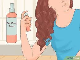 Set your curly hair straightener on the lowest heat setting possible; 3 Ways To Make Naturally Straight Hair Curly Wikihow
