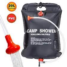 20l 5 Gallons Solar Shower Camping Shower Bag Sale At Outdoorfull Com Camping Shower Solar Shower Portable Camping Shower