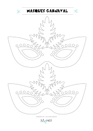 Loup De Carnaval A Colorier Coloriage Masque Masque De Carnaval A Colorier Masques De Carnaval A Imprimer