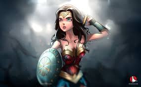 wonder woman cartoon artwork hd superheroes 4k wallpapers images backgrounds photos and pictures wonder woman cartoon artwork hd