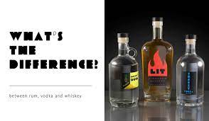 What S The Difference Between Rum Vodka And Whiskey Bottlestore Com Blog