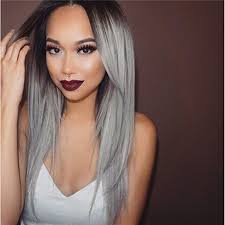 33 Gorgeous Balayage Ombre Grey Hairstyles Hairstyles Magazine Grey Hair Color Wig Hairstyles Hair Styles