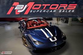 Our resource is the most accurate and comprehensive guide on ferrari 0 to 60 performance specs, including data on engine, transmission, acceleration and car type. Used 2015 Ferrari 458 Speciale Aperta For Sale Special Pricing Bj Motors Stock 9f0209071