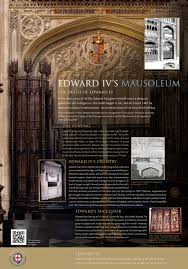 Edmund tudor, father of king. King Edward Iv And St George S Chapel Windsor Castle Behance