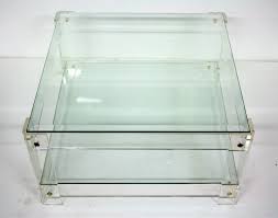 Maybe you would like to learn more about one of these? Vintage Lucite Glass Coffee Table 1970s 85432