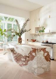 In kitchen environment, you should exclude presence of large amount of furniture. Home Decor Ideas Kitchen Modern Home Decor House Interior Marble Kitchen Island