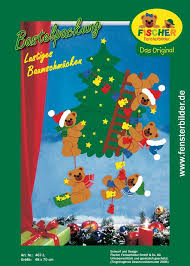 Die weihnachtszeit ist ideal zum basteln mit kindern geeignet. Fensterbild Lustiges Baumschmucken Fischer Fensterbilder