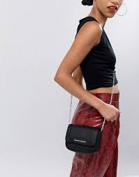 Armani exchange crossbody messenger bag laptop holder bag nylon (td). Armani Exchange Chain Camera Crossbody Bag Asos