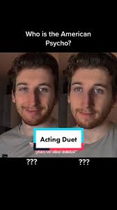 Who is the American Psycho? Duet with James Hoyles