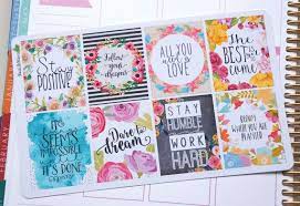 8 Motivational Quotes Volume 4 Full Boxes Planner Stickers Vertical Or Horizontal Inspirational Daily Planner Stickers Planner Stickers Planning Stickers
