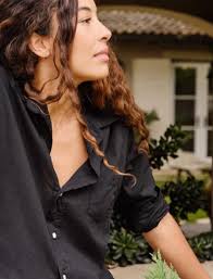 BARRY SHIRT COTTON VOILE W C/B SEAM By Frank & Eileen