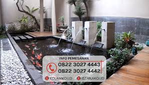 Pastinya akan memanjakan si ikan sekaligus anda manakala ingin bercengkrama dengan. Halaman Download Kolam Ikan Koi Sederhana Design Minimalis Di Pacitan Istana