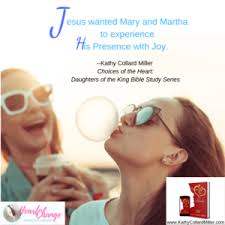 Practicing God's Presence–Martha and Mary Styles