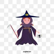 Cartoon Witch Hand Drawn Skull Illustration Halloween Human Skeleton Exquisite Png Transparent Clipart Image And Psd File For Free Download Cartoon Witch Skull Illustration Cartoon Clip Art