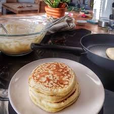 Pancakes Epais Et Moelleux Au Yaourt Imprimer En 2020 Recette Pancakes Facile Recette Pancakes Recette