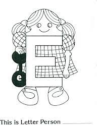 They are perfect for toddlers, preschoolers, kindergartners, and first graders. 47 Letter People Coloring Pgs Ideas Letter People People Coloring Pages Personalized Letters