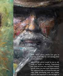 New additions to the cowboy family. I liked the first one so much that I  painted another with loose strokes. Both originals are available and