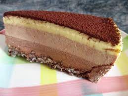 Mescolare con una spatola delicatamente dall' alto verso il basso cercando di non smontare il composto. Torta Bavarese Ai Tre Cioccolati Montersino