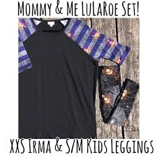 Mommy Me Lularoe Irma Kid Leggings Halloween Boutique