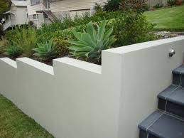 Image Result For Rendered Walls For Gardens Landscaping Retaining Walls Garden Retaining Wall Retaining Wall