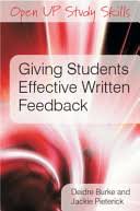 Giving Students Effective Written Feedback