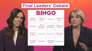Chris Chang On Twitter Got You Covered For The Final Leaders Debate Tonight On Tvnz1 At 7pm Bingo Nzpol