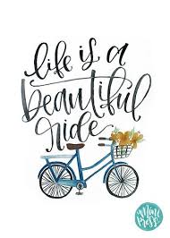 Life Is A Beautiful Ride Quote Art Print On Etsy By Minipress Art Prints Quotes Calligraphy Quotes Hand Lettering Quotes
