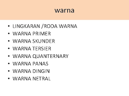 Check spelling or type a new query. Kombinasi Warna Oleh Dra Enny Zuhni Khayati M