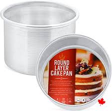 Home gear bakeware bundt pan everyone loves a beautiful bundt cake. Crown 4 Inch Cake Pans 3 Deep 2 Pack Professional Baking Pans Heavy Duty Easy Release Pure Aluminum Amazon Ca Home